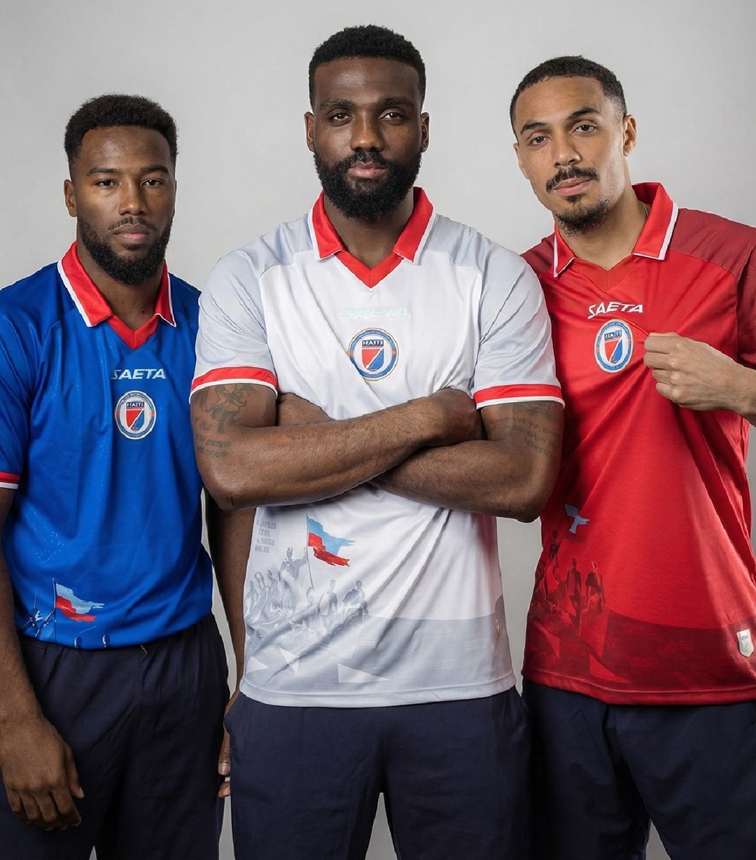 camisa-seleção-haiti-2026-copa-do-mundo-azul-vermelha-branca-masculina-modelo-torcedor-